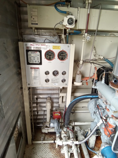 65 HP Sullair #PDHI2L-26-131, screw compressor, 1-stage, 1800 RPM, Arrow VRG330T, 2004 - Image 10