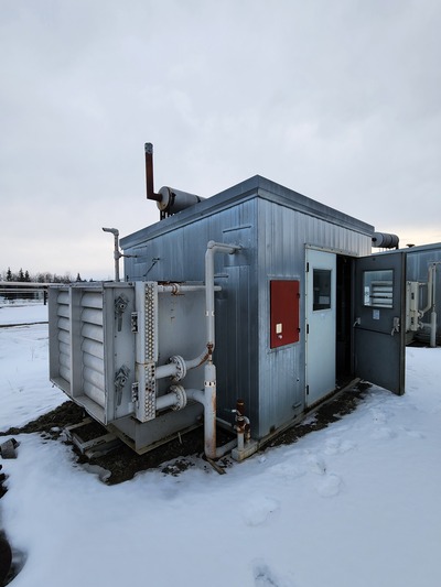 95 HP Frick XJF151N, screw compressor, 1-stage, 1800 RPM, Caterpillar 3306, 2001 - Image 2