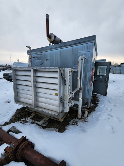 95 HP Frick XJF151N, screw compressor, 1-stage, 1800 RPM, Caterpillar 3306, 2001 - Image 3