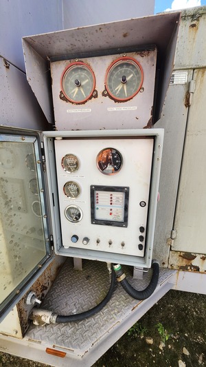 75 HP Tamrotor #E12, rotary vane compressor, 1-stage, Kem Power 4 cyl, Brittania BR30AT, 2002 - Image 4