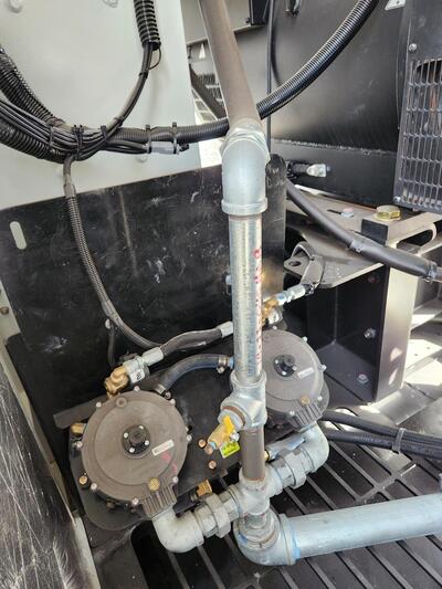 250 KW Stamford #MX341, Natural gas generator set, 480 Volts, 3-phase, 390 HP @ 1800 RPM, Power Solutions - Image 9