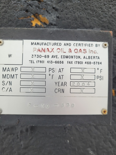 50 bbl Storage Tank, 2004 - Image 5
