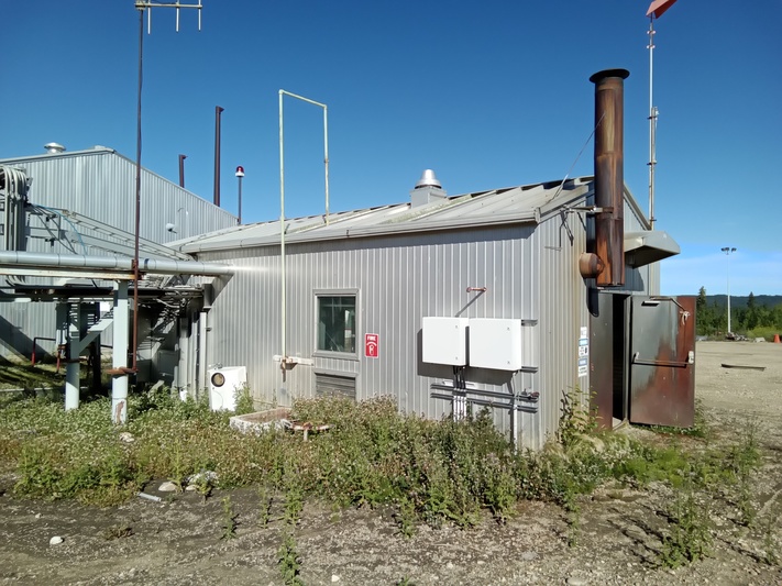 Mattei #C-64-M, rotary vane air compressor & package, 150 psig, PASC C, enclosure, skid, 1979 AS-IS - Image 4