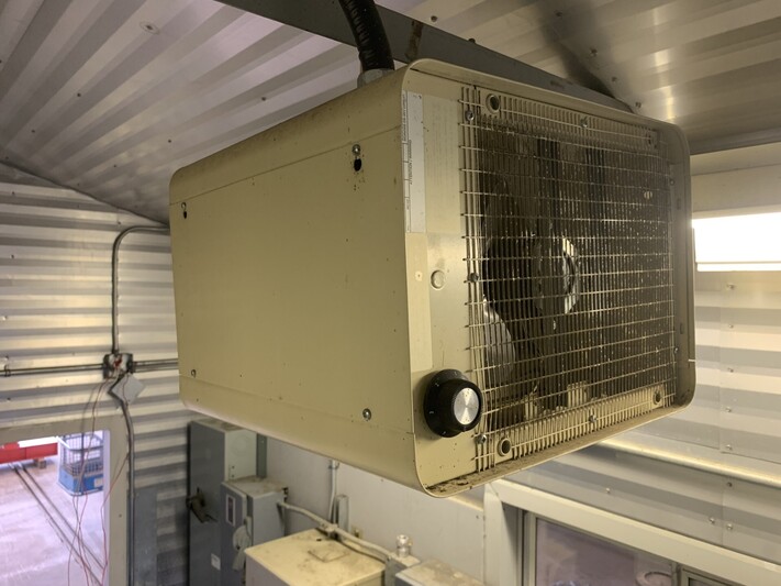 90 SCFM, 175 psig, Quincy #QMB20ACA32E, dual air compressor, Fr.254-T, PASC B, 3479 RPM, 20 HP, enclosure - Image 10