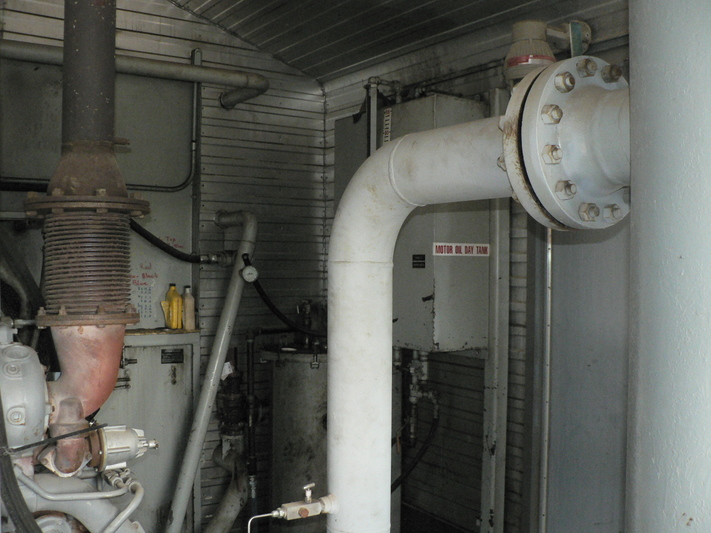 400 HP Geminis #FE-332D-2, reciprocating compressor, 2 throw ...