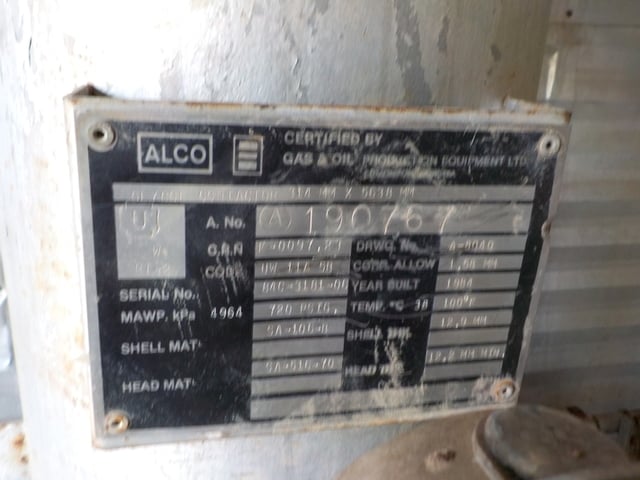 12" x 18.5' Sweet Glycol Dehy Package, 1984 - Image 10