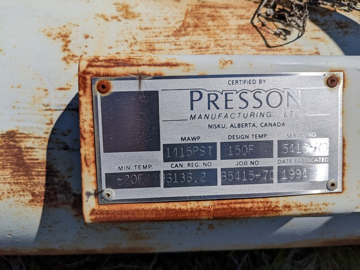 36" x 30' Sweet Glycol Dehy Package, 1415 psi, 2-phase, 10 trays, 1994 - Image 9