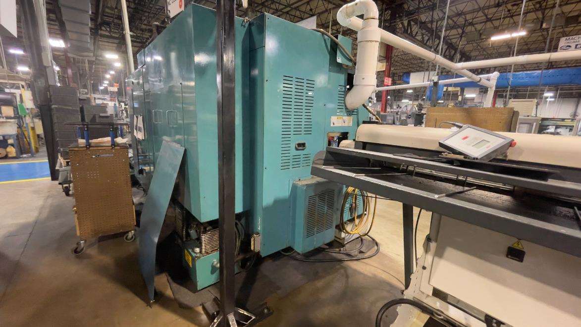 Nakamura -Tome #WT-250, CNC lathe, 5-Axis, 8" chuck, 2.5" bar, bar feeder, chip conveyor, 2001 - Image 4