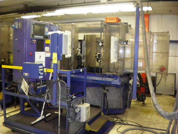 Nordson #Horizon-400, Reclaim Powder Booth, 16 Automatic Gun System, 2'-6" width x 3' H - Image 1