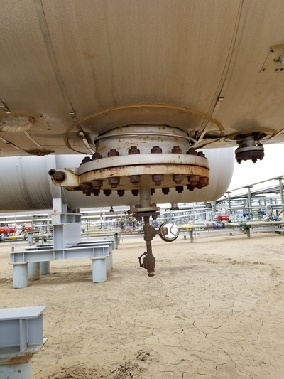 79780 Gallons, Dominion Bridge, 125 PSI Bullet, 132" x 114.417' horizontal vessel, 1974 - Image 4