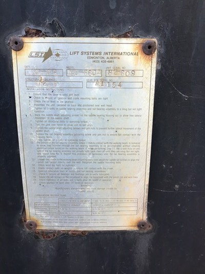 160 LSI #160-86, pump jack - Image 3