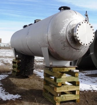 66" x 16' Stainless Steel Flare knockout, 75 bbl, 150 psi, 1989 - Image 3
