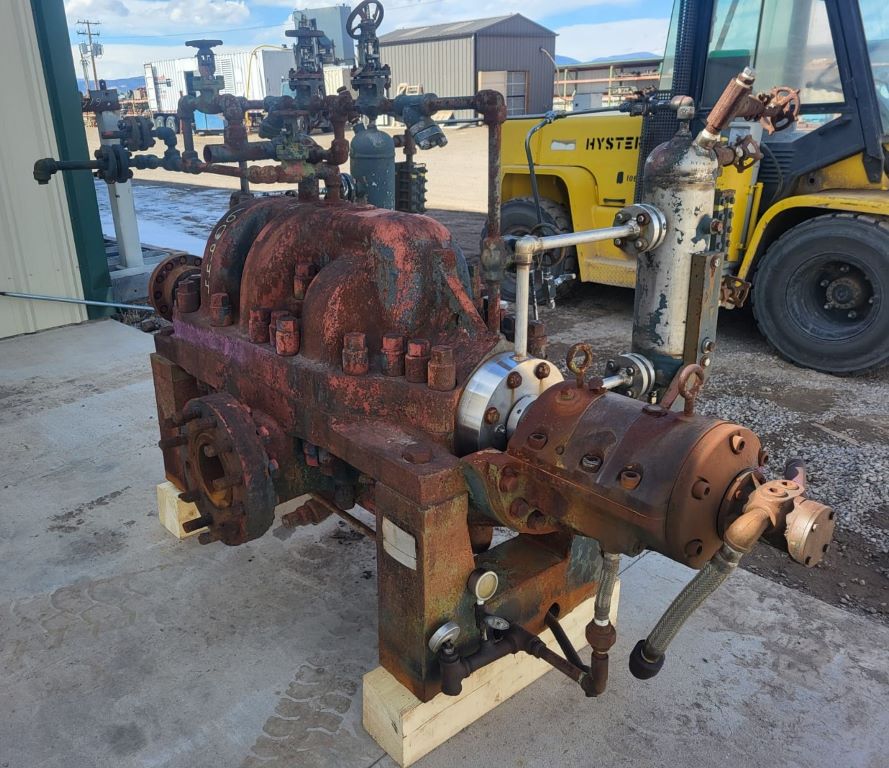 1385 GPM @ 450' TDH, Union #6x8MQE, horizontal multi-stage centrufgal pump, complete - Image 4
