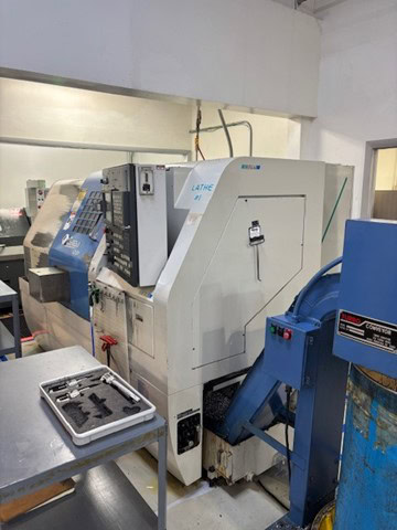 Ikegai #Genesis-1208, CNC lathe, 21.8" swing, 8" chuck, 2" bar, 5000 RPM spindle, 20 HP, 12 stations, Fanuc - Image 1