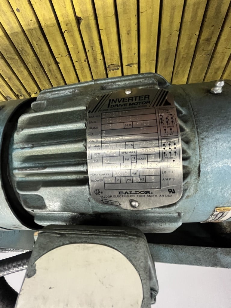 Conair/Metaplast #PC8-50SP, Cleated Puller, R-L operation, 15" x 50", 1-10 FPM, (2) 2 HP, 1750-6000 RPM, 460 V - Image 7