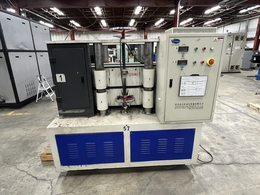 Kiwex #KWX-10, Belt Puller, (2) 7" width x 60" L Belts, (2) 3 kW, 460 V, 2018 - Image 1