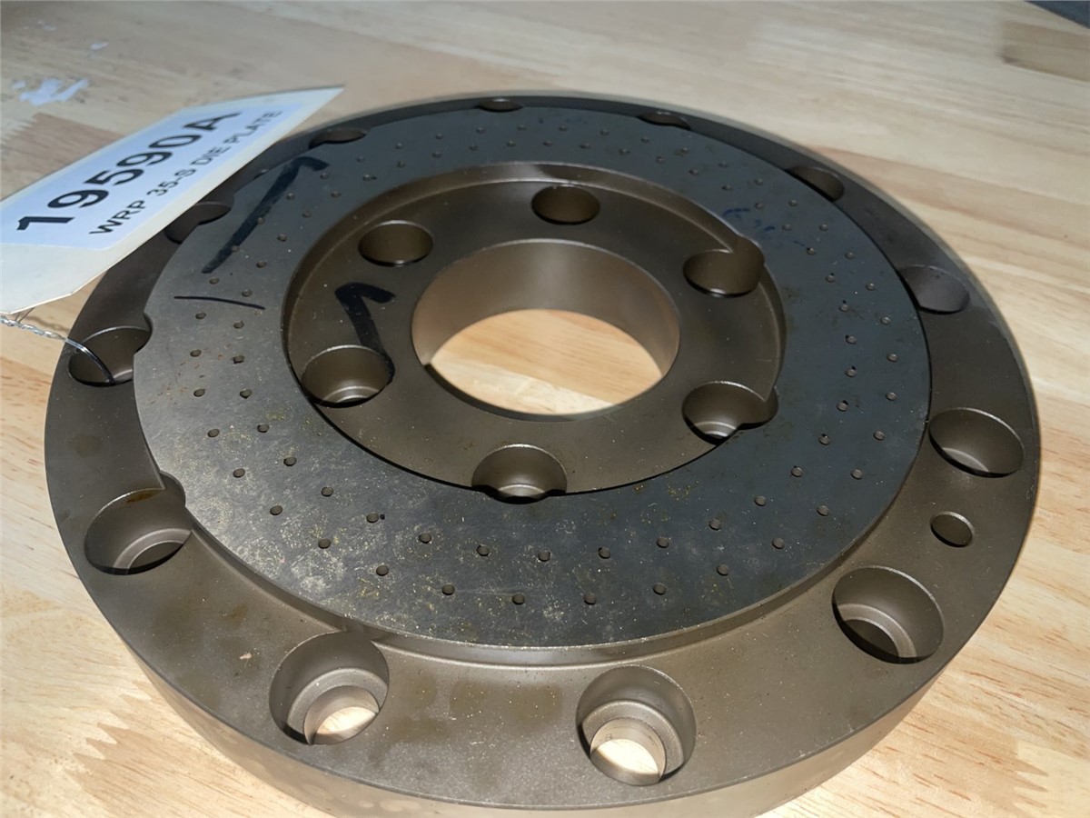 Beringer #WRP35S, Die Plate, Double Row of 40 Holes, 80 total Holes - Image 8