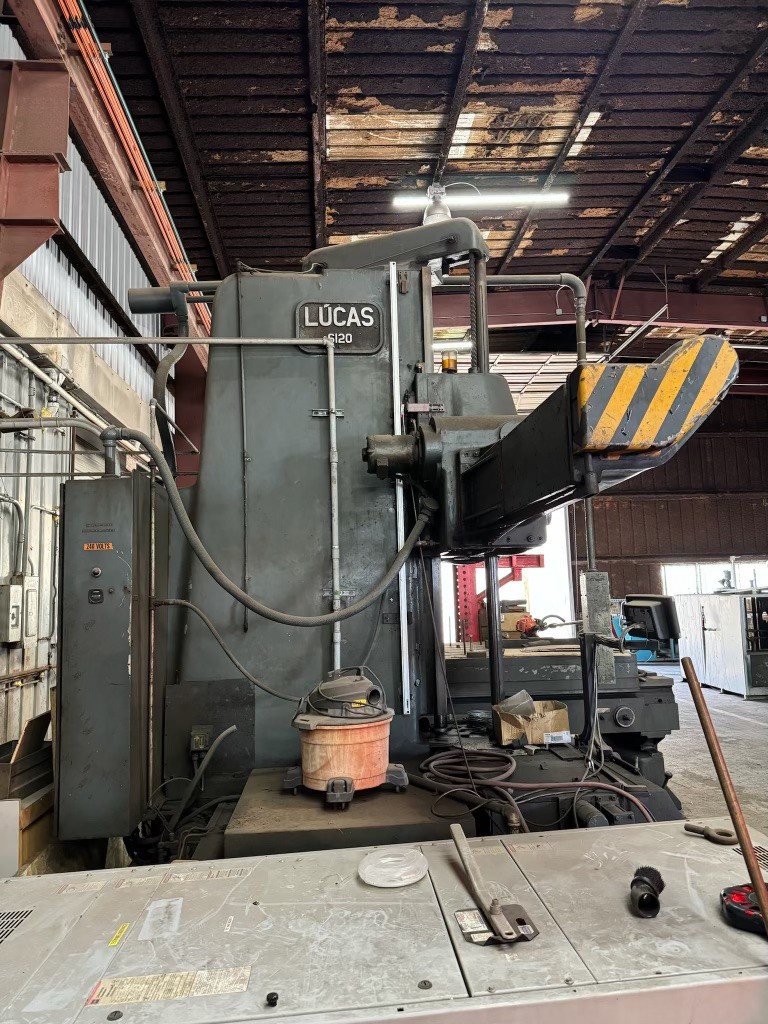 6" Lucas #6120, horizontal boring mill - Image 2