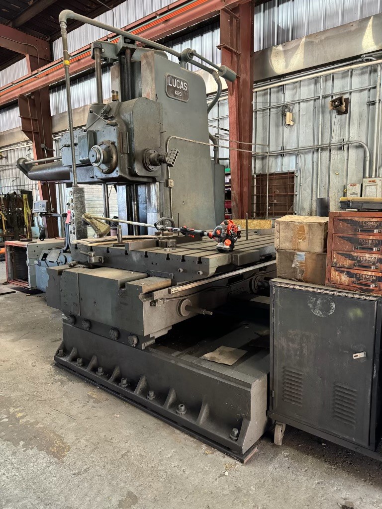 6" Lucas #6120, horizontal boring mill - Image 3