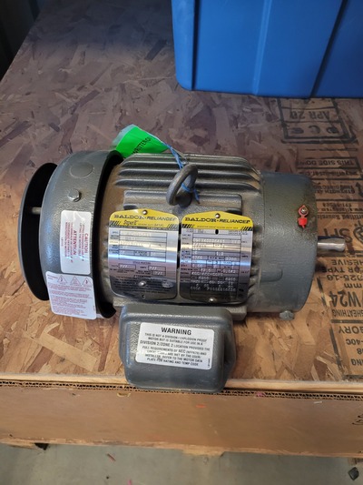 1 HP 2700 RPM Baldor #05F740X06461, Frame 143TC, TEFC, 2012 - Image 1