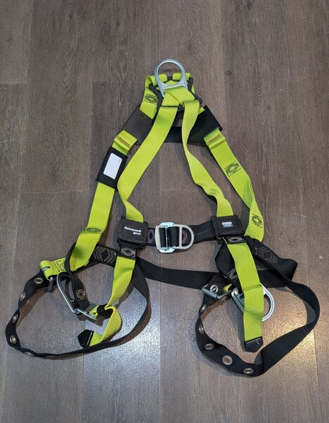 Honeywell Miller Fall Protection Harness, H5IS311123, 2XL, 420#, NEW - Image 1