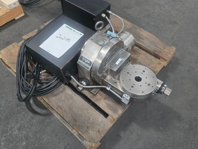 6.5" x 6.5" Troyke #L6.5-C, rotary axis centered on tilt axis, 1.181" hole - Image 2