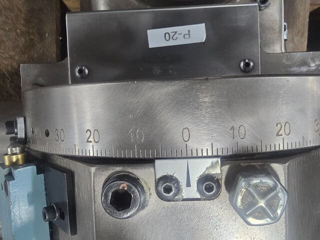 6.5" x 6.5" Troyke #L6.5-C, rotary axis centered on tilt axis, 1.181" hole - Image 9
