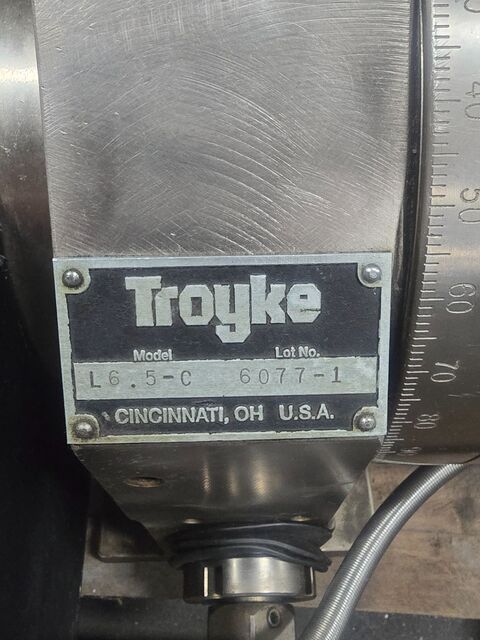 6.5" x 6.5" Troyke #L6.5-C, rotary axis centered on tilt axis, 1.181" hole - Image 10