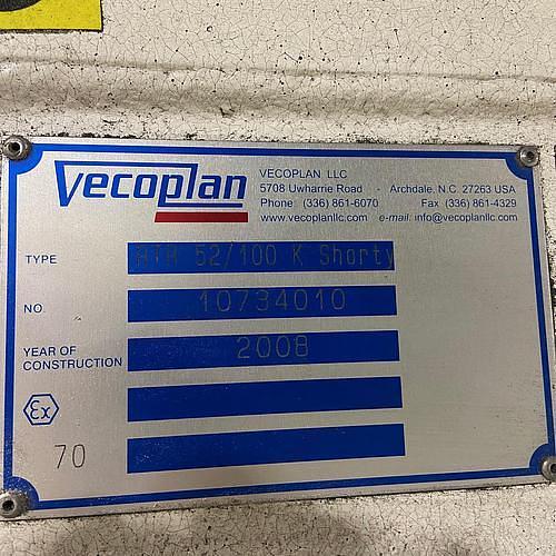 Vecoplan #RG-52/100K-Shorty, single shaft shredder, 2008 - Image 2