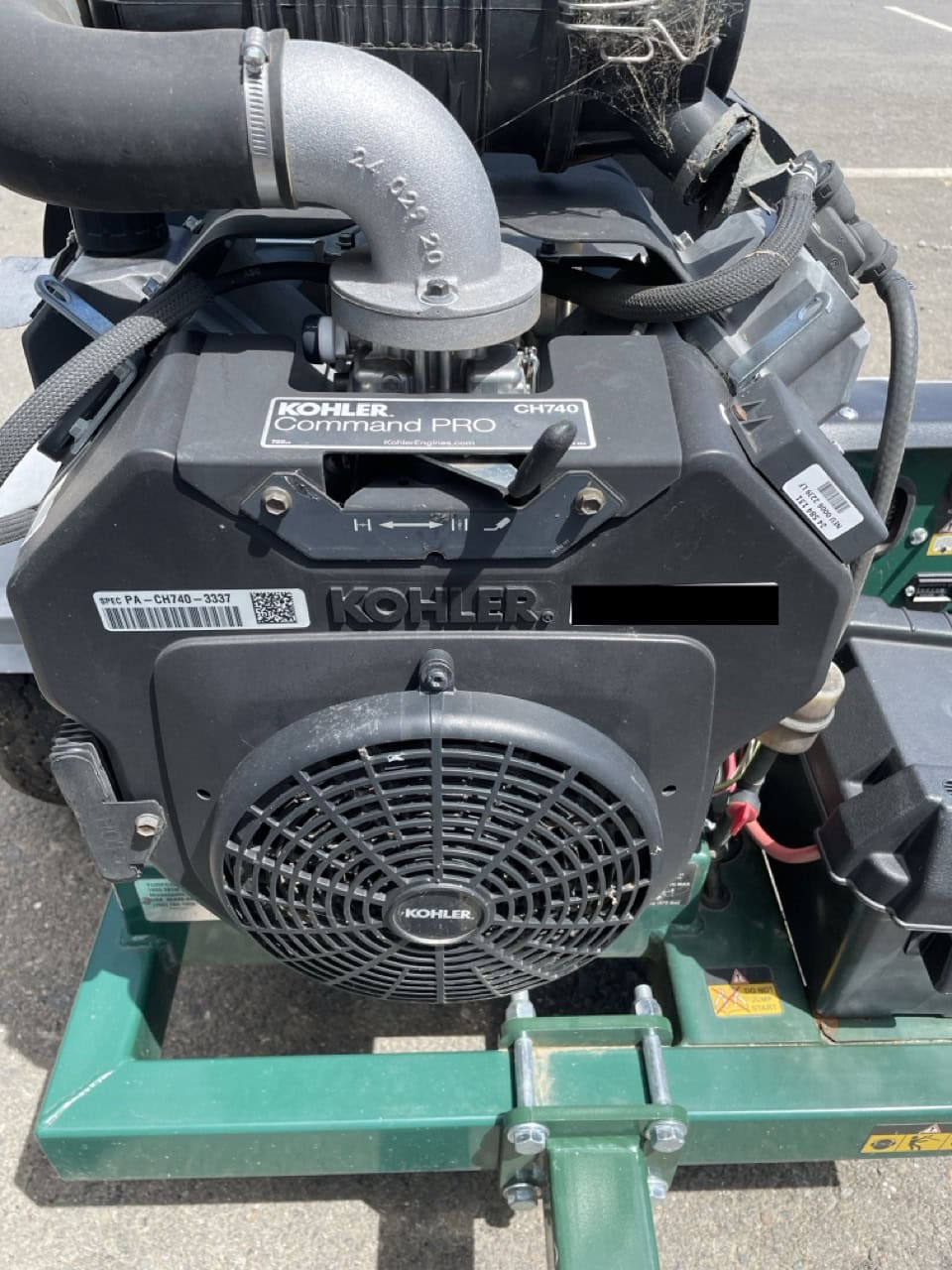 Turfco #Torrent-2, Debris Blower, 48" outside dimension width, 360&deg; nozzle rotation, 5 MPH, wireless remote - Image 2