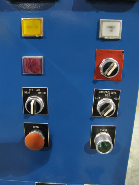 25 Ton, PHI, 12.5" x12.5", elec.heat/water cool, 8.5" daylight, 6" stroke, 1.5 HP, 1700 pounds, #2000 - Image 3