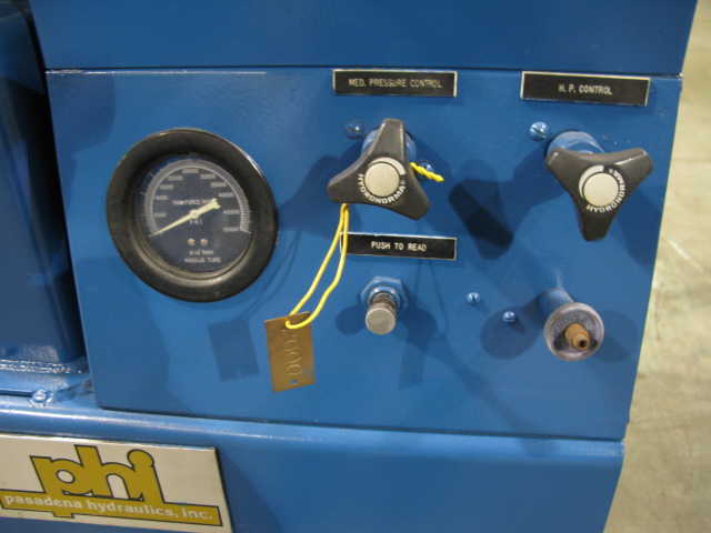 25 Ton, PHI, 12.5" x12.5", elec.heat/water cool, 8.5" daylight, 6" stroke, 1.5 HP, 1700 pounds, #2000 - Image 5