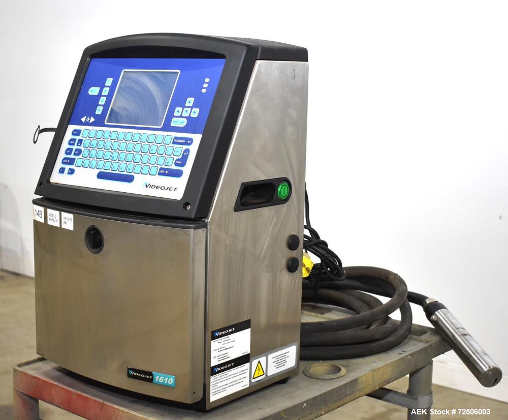 Videojet #1610 InkJet Printer for Food, Pharma, and Industrial Packaging, up to 5 lines of high resolution - Image 2