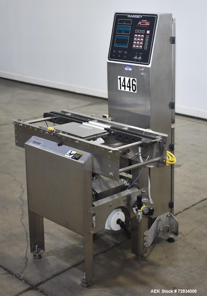 Ramsey Autocheck #AC8000 Checkweigher, 20 to 200 feet per minute, depending on product and application, 7" - Image 3