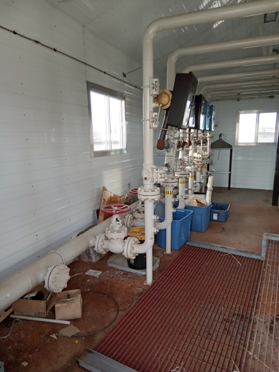 25' x 14' x 12' Equipment Building, 6 well header package, 1996 - Image 4