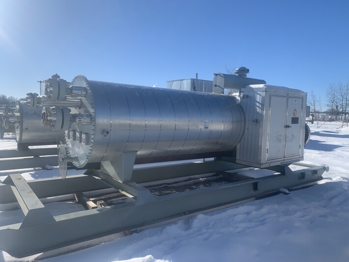 1 MMBTU/hr NWP Ind., Sour Line Heater, 3" coil diameter, 5031 psi, 200°F, 2010 - Image 1