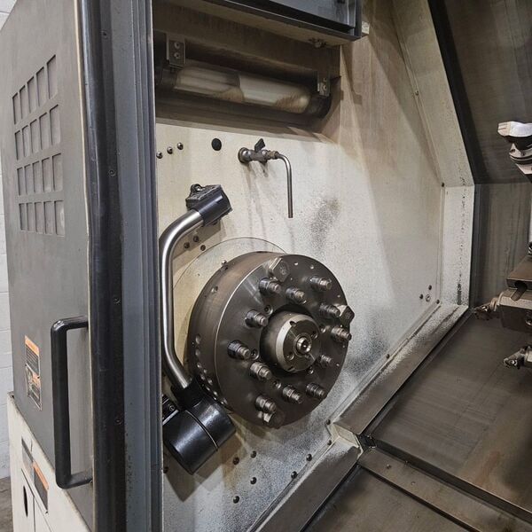 Mori Seiki #NL-2500MC/700, CNC lathe, 36" swing, 3" bar, 14" dia., 27.5" lgth, 25 HP, 4000 RPM, 5-Axis, chip - Image 3
