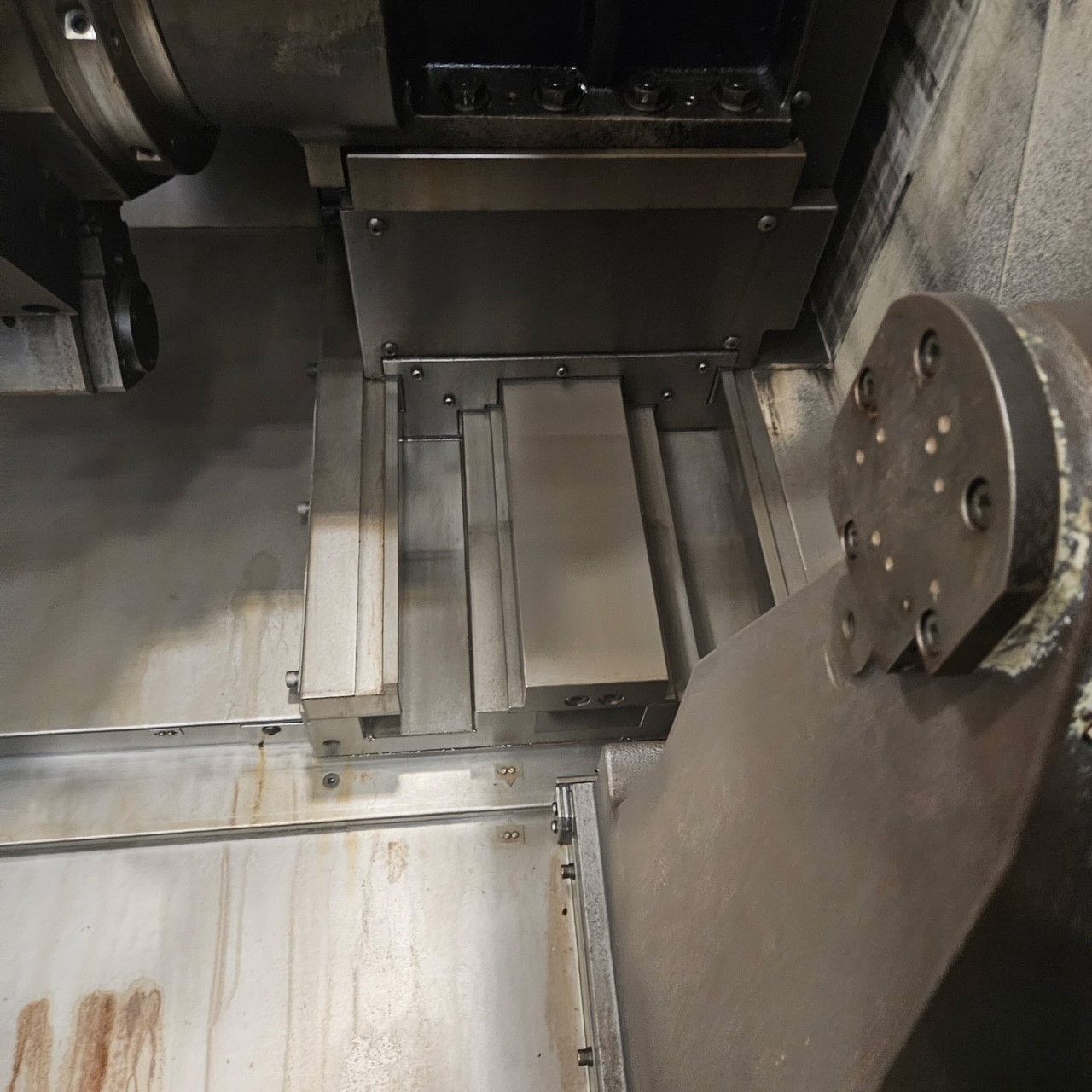 Mori Seiki #NL-2500MC/700, CNC lathe, 36" swing, 3" bar, 14" dia., 27.5" lgth, 25 HP, 4000 RPM, 5-Axis, chip - Image 4