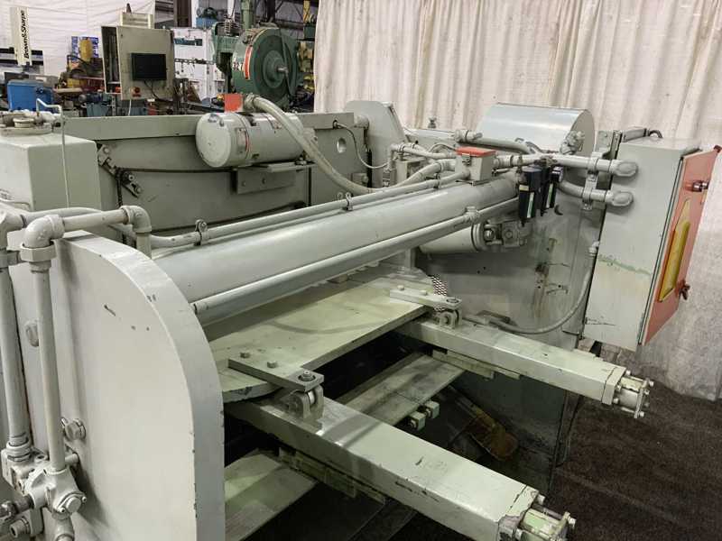 3/16" x 6' Lodge & Shipley #0306-SL, power squaring shear, 36" front operated power back gauge, 60 SPM, 10 HP - Image 4
