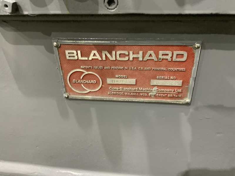 Blanchard #11D-20, rotary surface grinder, 20" chuck, 11" x 5" x 9" wheel diameter, automatic lube, 1979 - Image 7