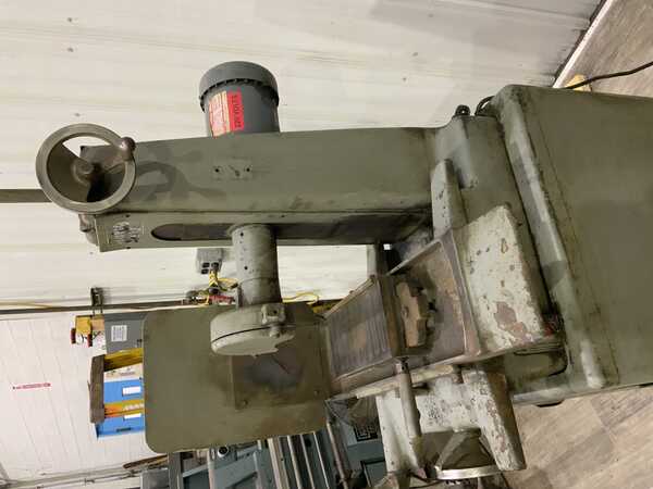 6" x 12" Harig #612, hand feed horizontal surface grinder, 7" x 1/2" grinding wheel, magnetic Control, 2 HP - Image 4