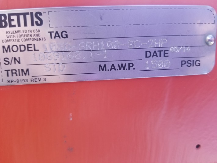 12" Bettis, Ball Valve, 600# class - Image 4