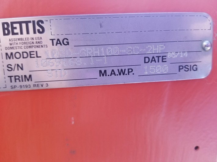 12" Bettis, Ball Valve, 600# class - Image 5