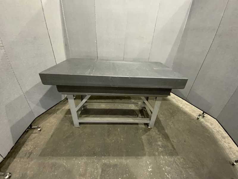 30" x 60" x 10" Blacxk Granite inspectin plate, - Image 2