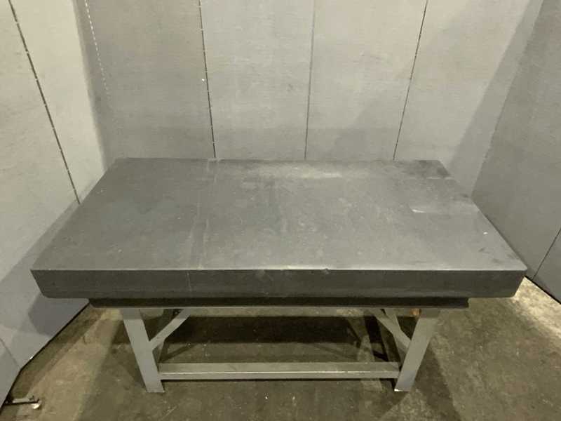 30" x 60" x 10" Blacxk Granite inspectin plate, - Image 3