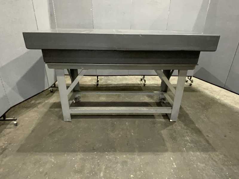 30" x 60" x 10" Blacxk Granite inspectin plate, - Image 4