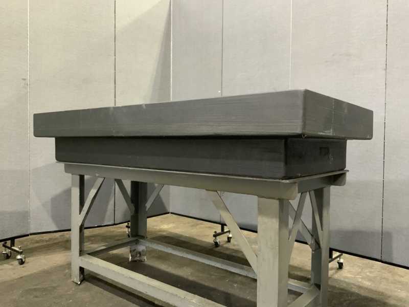 30" x 60" x 10" Blacxk Granite inspectin plate, - Image 6