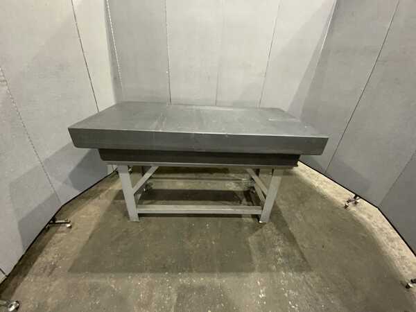 30" x 60" x 10" Blacxk Granite inspectin plate, - Image 10