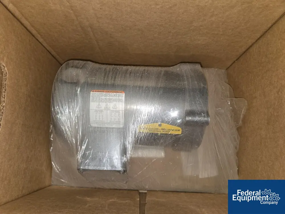 0.5 HP 1725 RPM Baldor Motor, Frame 56C, 230/460 VF., TEFC, 3 phase - Image 1