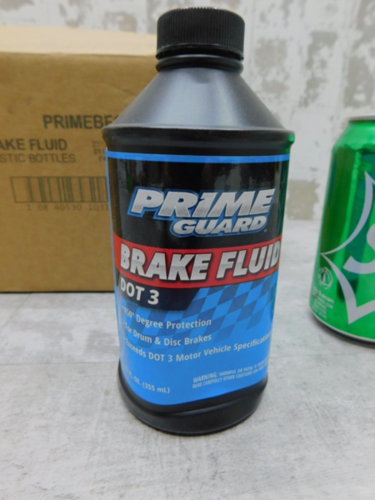 12 NEW Prime Guard Dot " 3" Brake Fluid, PRIMEBF12, 12 fl oz bottles NEW - Image 5